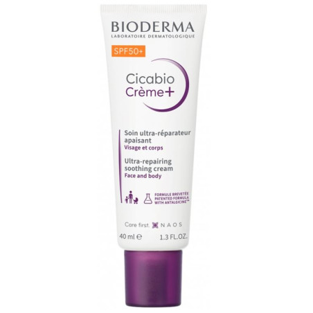 Bioderma Cicabio Crème+ SPF50+ 40ml