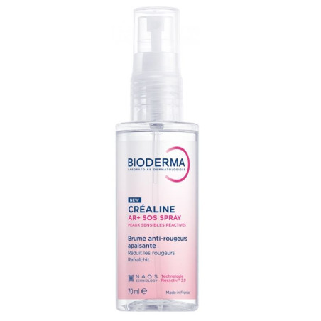Bioderma Créaline AR+ SOS Spray Brume Anti-Rougeurs 70ml