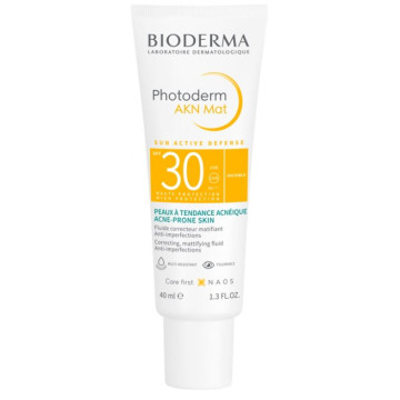 Bioderma Photoderm AKN Mat SPF30 Fluide Matifiant 40ml