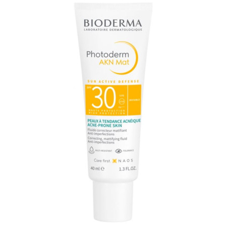 Bioderma Photoderm AKN Mat SPF30 Fluide Matifiant 40ml
