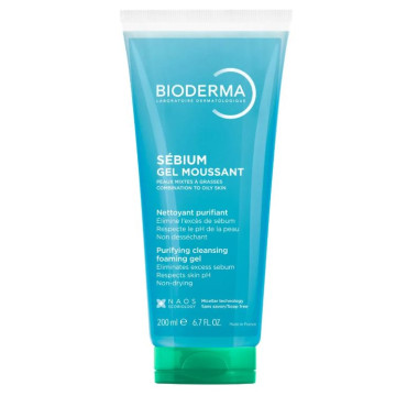 Bioderma Sébium Gel Moussant Purifiant - 200ml