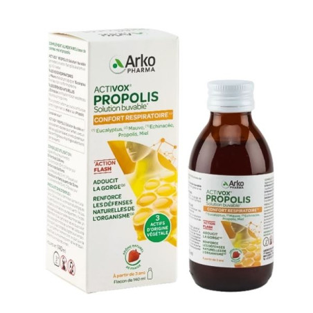 Arkopharma Activox Propolis Solution Buvable 140ml