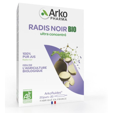 Arkofluides Radis Noir BIO 20x10ml