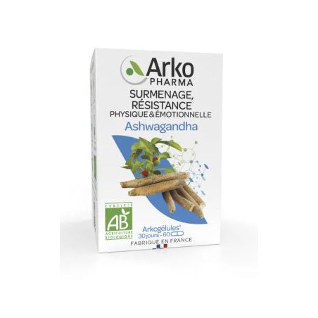 Arkopharma Arkogélules Ashwagandha 60 gélules