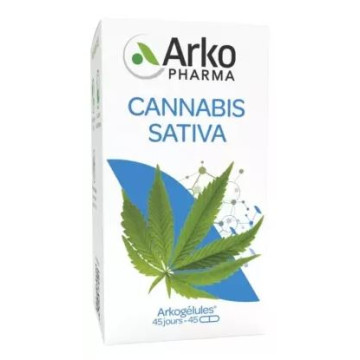 Arkopharma Arkogélules Cannabis Sativa 45 capsules