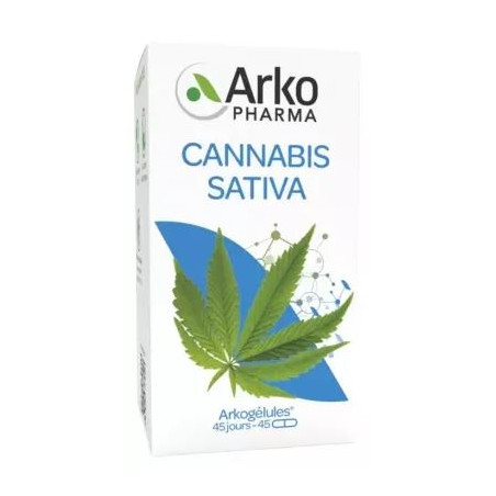 Arkopharma Arkogélules Cannabis Sativa 45 capsules