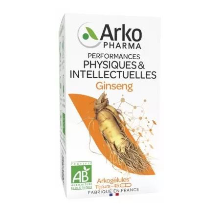 Arkopharma Arkogélules Ginseng 45 gélules
