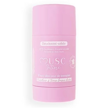 Musc Intime Déodorant Musc Blanc 50g