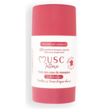 Musc Intime Déodorant Sweet Litchi 50g