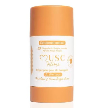 Musc Intime Déodorant Amber Flower 50g