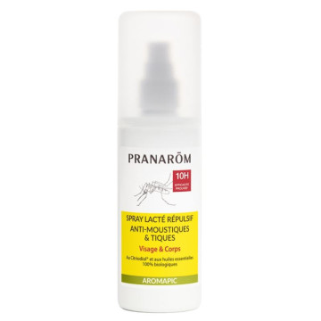 Pranarôm Aromapic Spray Lacté Répulsif 100ml