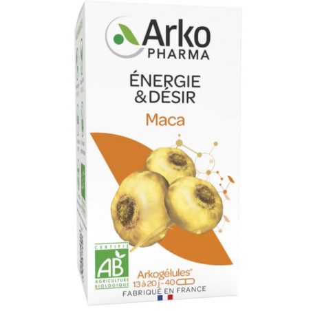 Arkogélules Maca 40 gélules