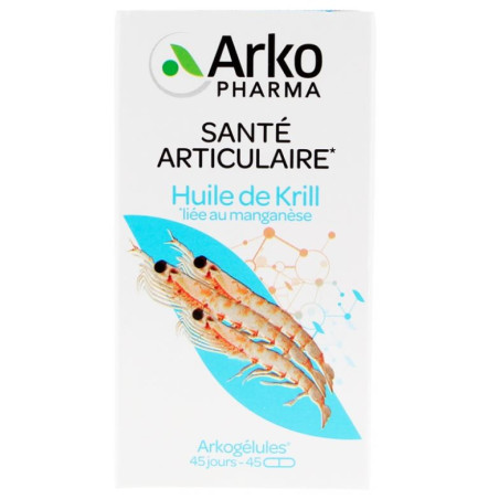 Arkogélules Huile de Krill 45 gélules