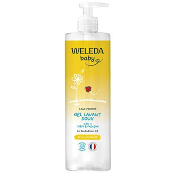 Weleda Baby Gel Lavant Doux 2en1 Sans Parfum 400ml