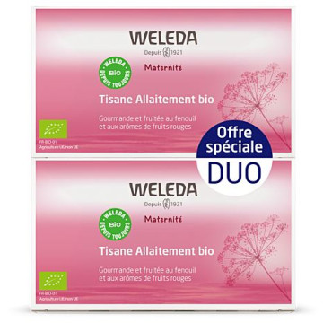 Weleda Maternité Tisane Allaitement Saveur Fruits Rouges 2x20 sachets
