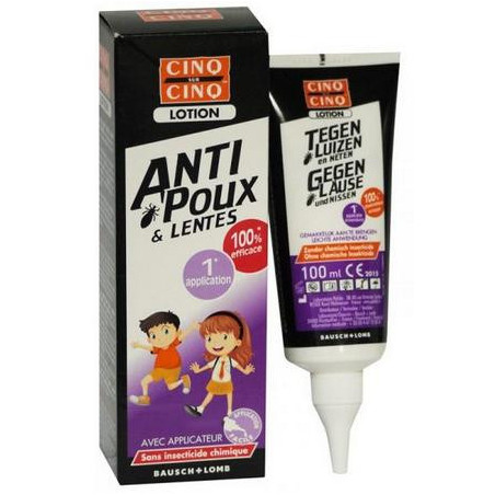 Cinq sur Cinq Lotion Anti Poux et Lentes 100ml