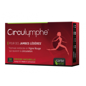 Santé Verte Circulymphe 30 Comprimés
