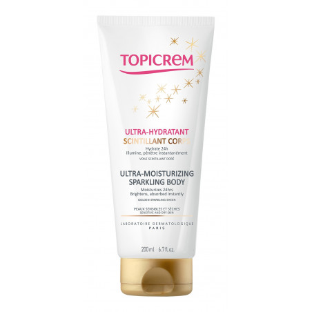 Topicrem Ultra-Hydratant Scintilant Corps 200ml