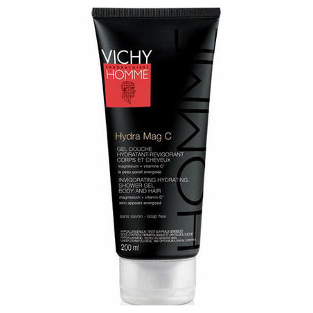 Vichy Homme Hydra Mag-C Gel Douche Hydratant Revigorant 200ml